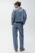 Штани котонові slouchy fit 498, джинс блискучий, 38 2419 фото 5