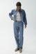 Штани котонові slouchy fit 498, джинс блискучий, 38 2419 фото 6